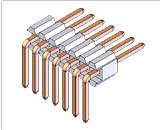 KP6-XXFXXX102RAXX - Pin Header Pitch=1.27mm Single Row Right Angle Type - Kendu Technology Co., Ltd.