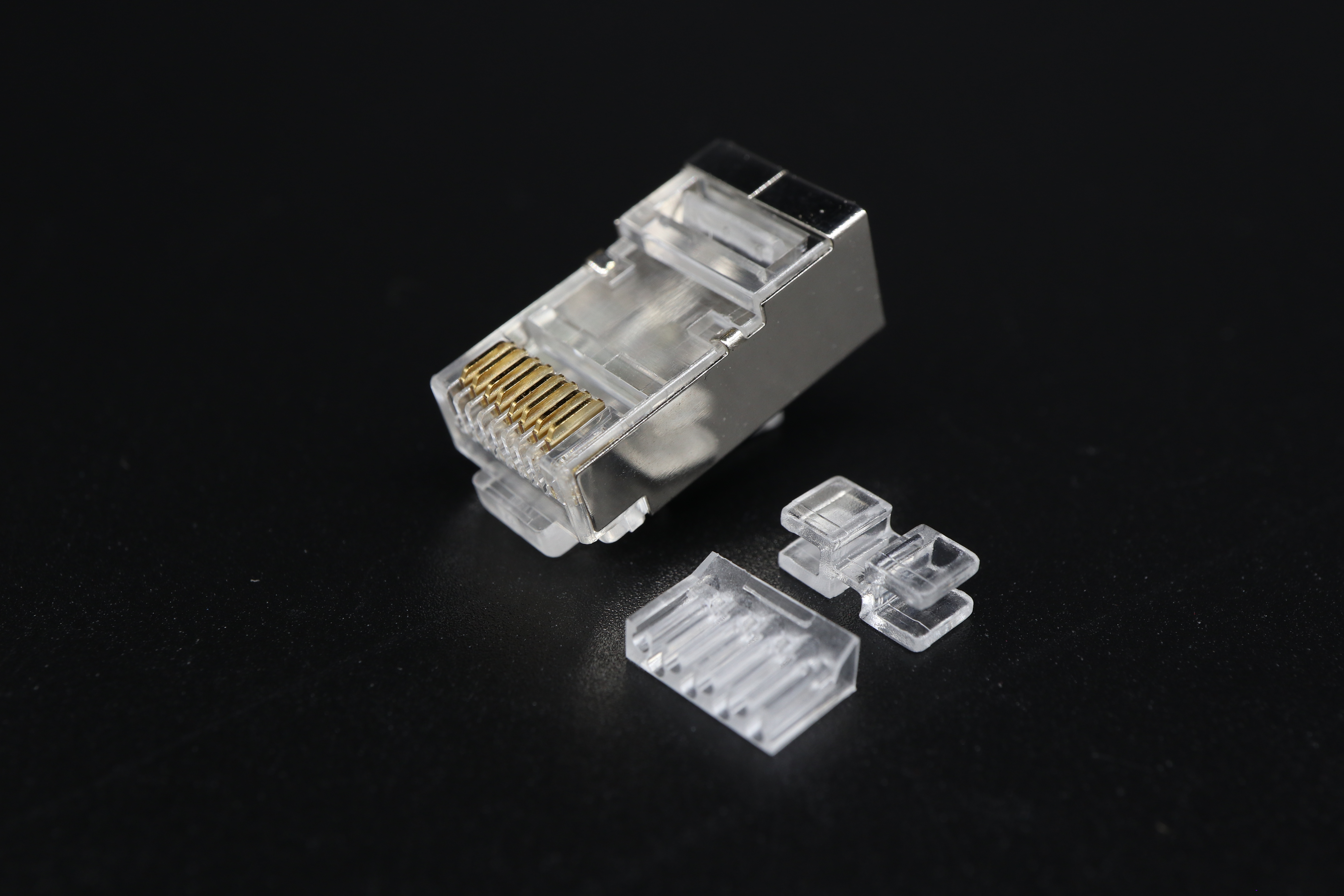 P8-035 - C6 8P8C-F STP RJ45 Modular Plug - Plug Master Industrial Co., Ltd.